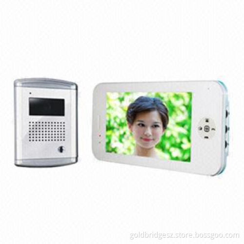 New Idea Phone Design 7-inch TFT Wireless Handsfree Indoor Monitor Video Door Phone